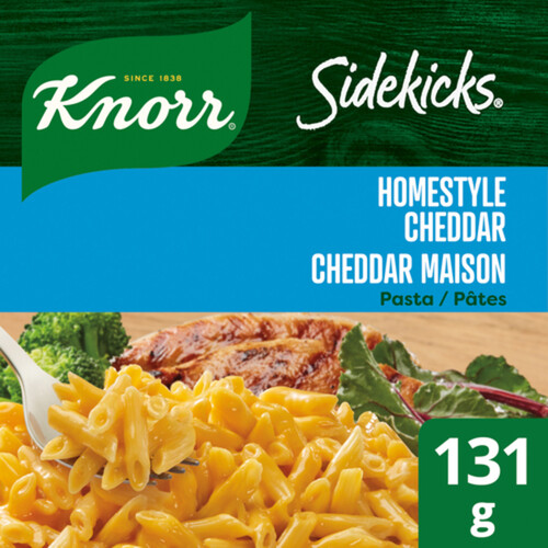 Knorr Sidekicks Pasta Side Dish Homestyle Cheddar For A Quick Meal 131 g