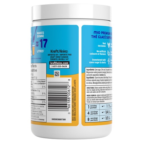 Mio Drink Mix Iced Tea Original Lemon 540 g