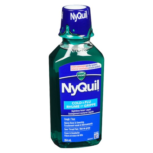 Vicks Nyquil Cold & Flu Original Liquid 354 ml
