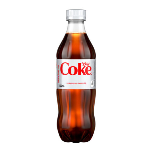 Coca-Cola Diet Coke Soft Drink 500 ml (bottle)