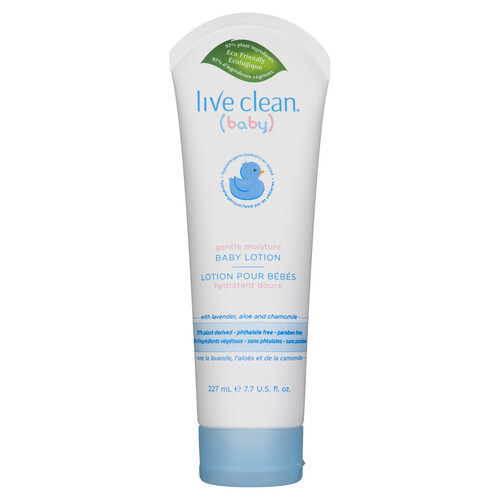Live Clean Baby Lotion 227 mL