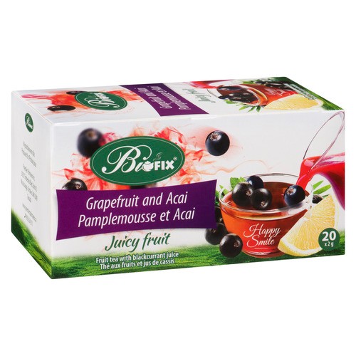 BioFix Tea Grapefruit & Acai 20 x 2 g