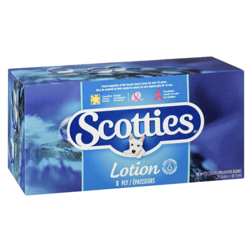 Scotties Aloe & Vitamin E 70 Sheets Kleenex With Lotion