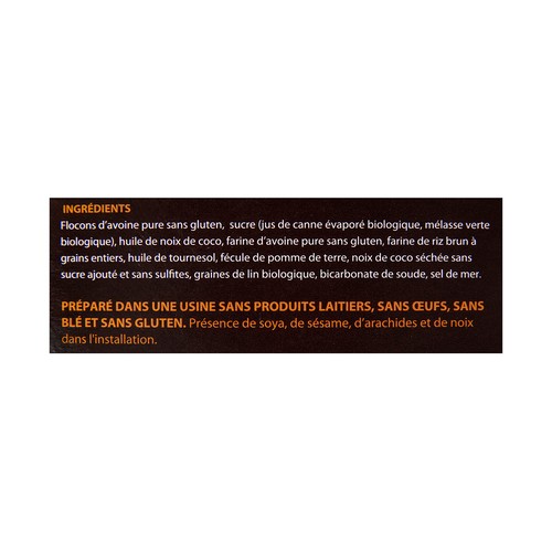Sweets From The Earth Gluten-Free Cookies Oatmeal Coconut 300 g (frozen)