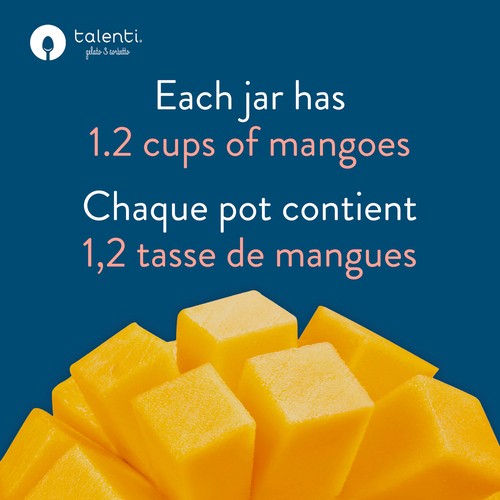 Talenti Dairy-Free Sorbetto Alphonso Mango 473 ml