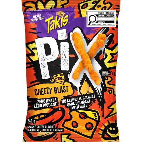 Takis Pix Cheezy Blast Snack Cheese Flavour 240 g