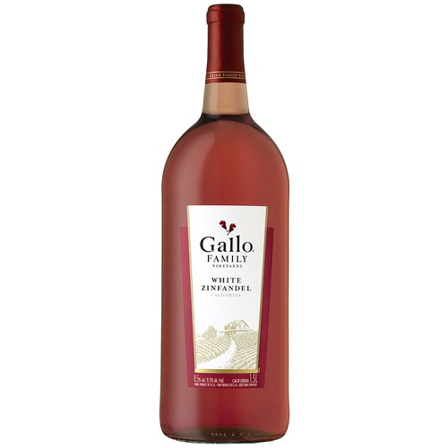 E & J Gallo Winery Wine Zinfandel White 1.5 L (bottle)