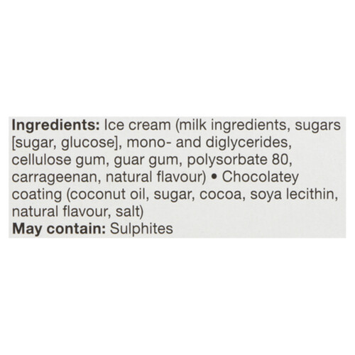 Compliments Ice Cream Bars Chocolatey Coated 24 x 60 ml