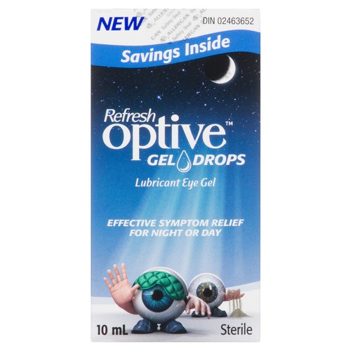 Refresh Eye Drops Optive Gel 10 ml