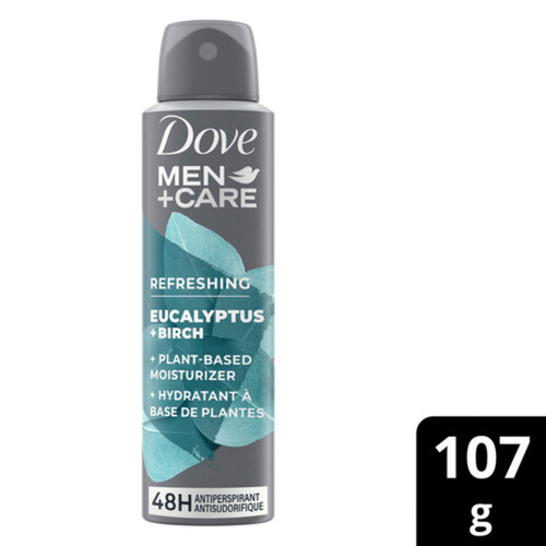 Dove Men+Care Antiperspirant Dry Spray Eucalyptus + Birch 107 g