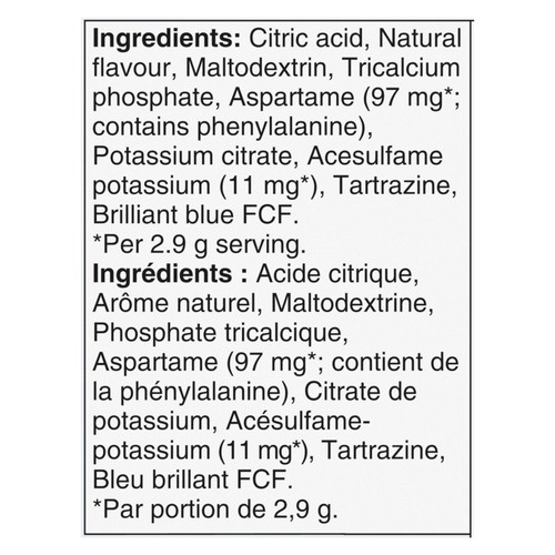 Crystal Light Drink Mix Lemon-Lime 46.4 g