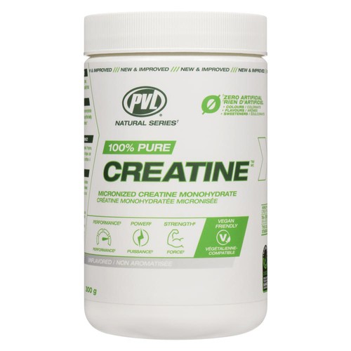 PVL Micronized Creatine Monohydrate Unflavored 300 g