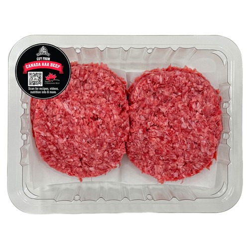 Farm Boy Beef Patties Lean Ground 4 Pack