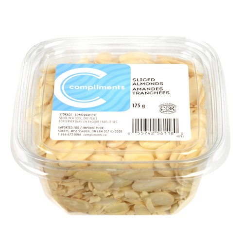 Compliments Sliced Almonds 175 g
