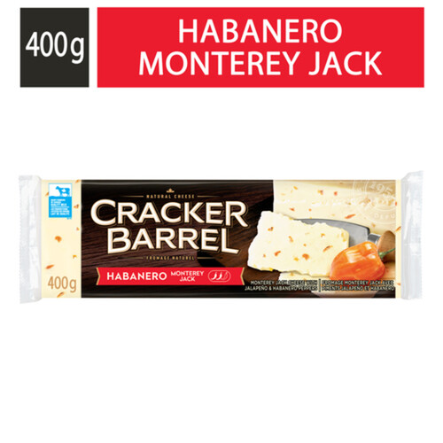 Cracker Barrel Cheese Monterey Jack Habanero 400 g