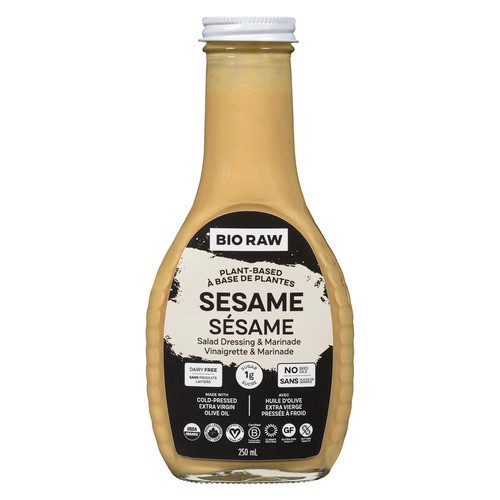 Bio Raw Plant Based Salad Dressing & Marinade Sesame 250 ml