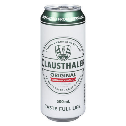 Clausthaler Non Alcoholic Beer Original 500 ml (can)