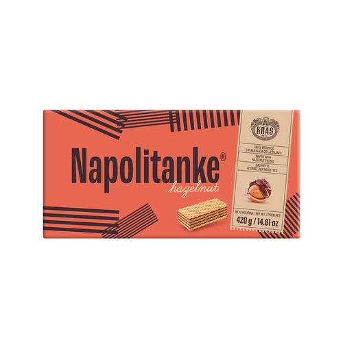 KRAS Hazelnut Cream Wafers 420 g