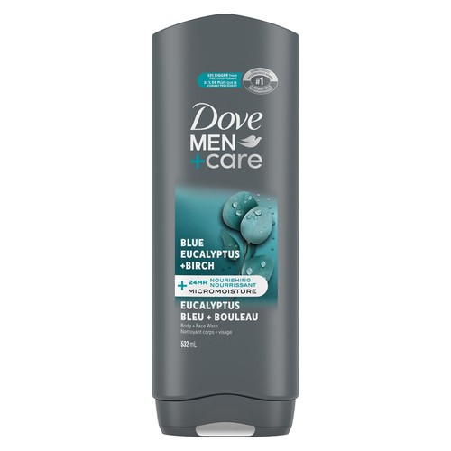 Dove Men +Care Body Wash Blue Eucalyptus 532 ml