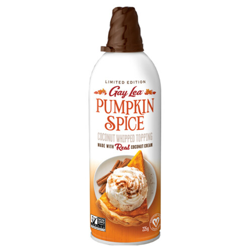 Gay Lea Coconut Whipped Topping Pumpkin Spice 225 g