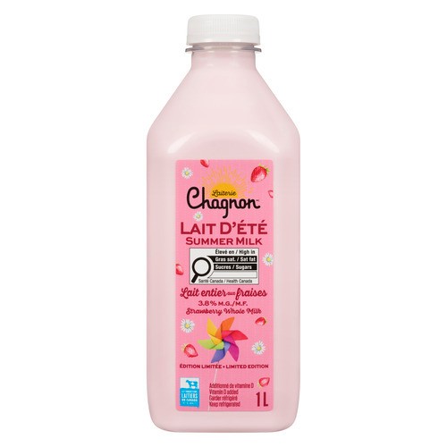 Chagnon 3.8% Summer Milk Strawberry 1 L