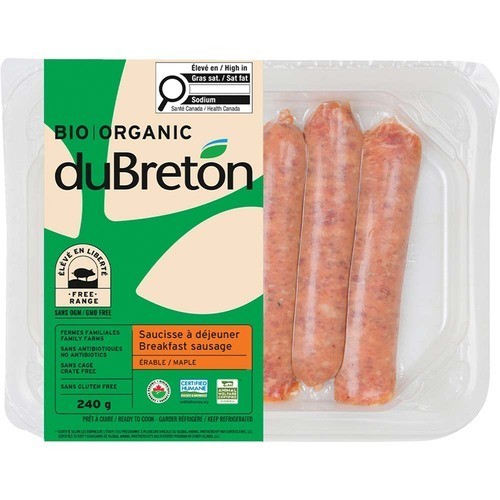 DuBreton Breakfast Sausages Maple 240 g
