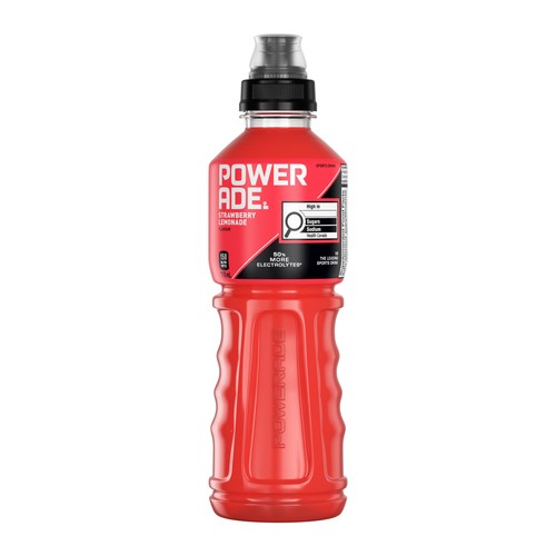 Powerade Sports Drink Strawberry Lemonade 710 ml (bottle)
