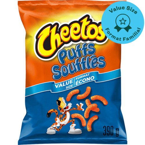 Cheetos Snacks Puffs Cheese Flavoured 390 g