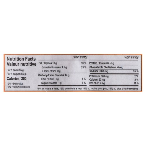 Lucky Me Instant Noodles Soup Artificial Chicken Flavour 6 x 55 g