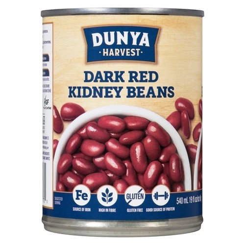Dunya Harvest Gluten-Free Canned Beans Red Kidney 540 ml