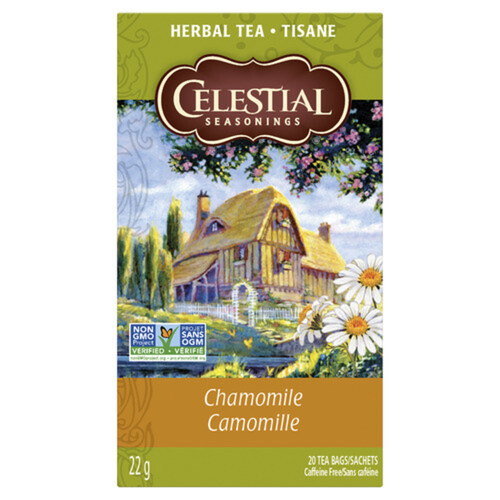 Celestial Seasonings Caffeine-Free Herbal Tea Chamomile 20 Tea Bags 