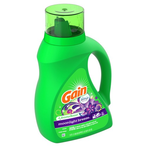 Gain Liquid Laundry Detergent Moonlight Breeze 32 Loads 1.47 L