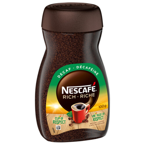 Nescafé Rich Instant Coffee Decaffeinated 100 g