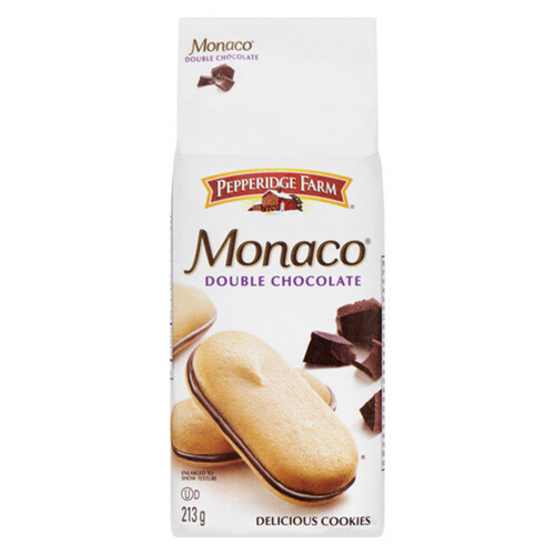 Pepperidge Farm Monaco Cookies Double Chocolate 213 g