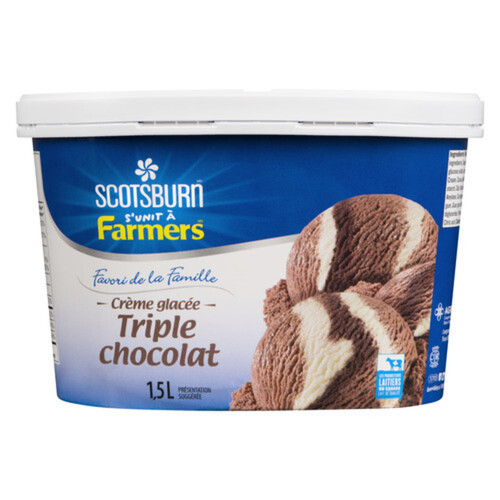 Scotsburn Triple Chocolate Ice Cream 1.5 L Voilà Online Groceries