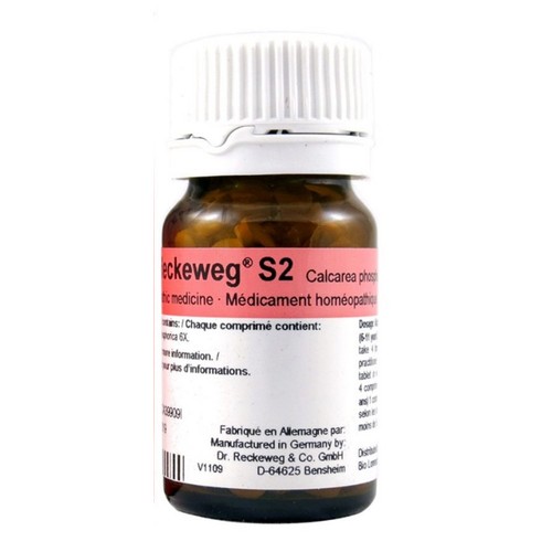 Dr Reckeweg  S2 Calcarea Phosphorica Homeopathic Medicine 200 EA