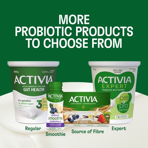 Activia Expert Yogurt Pre & Probiotics Blueberry 4 x 100 g