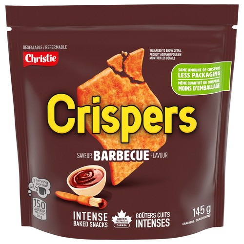 Crispers Crackers Barbecue Flavor 145 g