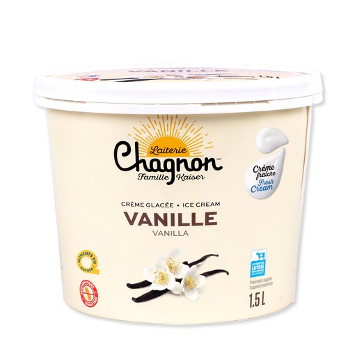 La Chagnon Ice Cream Vanilla 1.5 L