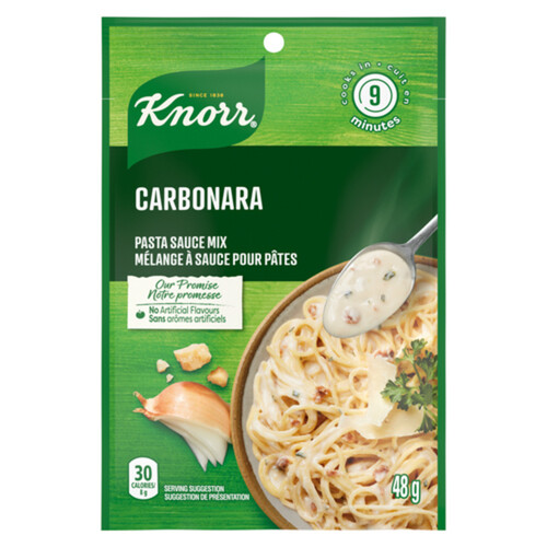 Knorr Sauce Carbonara For Easy Delicious Pasta Sauce 48 g