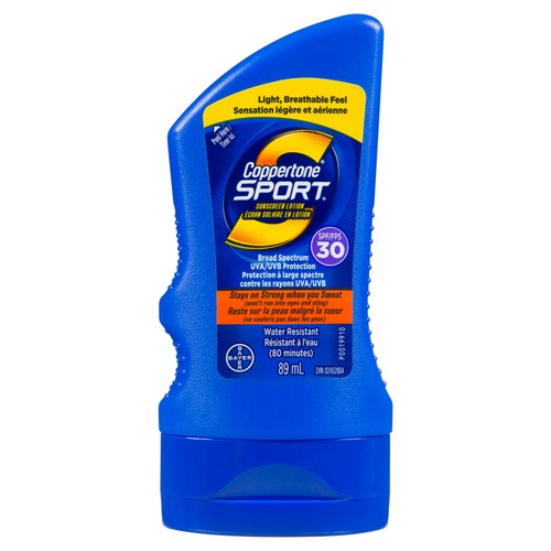 Coppertone Sport Sunscreen Lotion SPF 30 89 ml