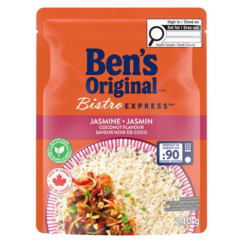 Ben's Original Bistro Express Rice Side Dish Coconut Flavoured 240 g