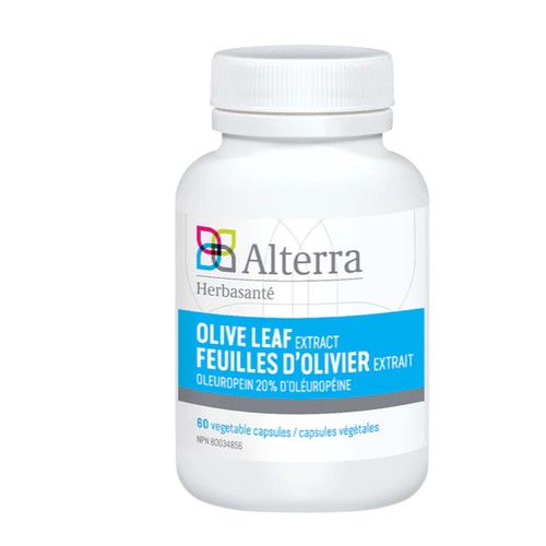 Alterra Herbasante Olive Leaf Extract Homeopathy 60 Count