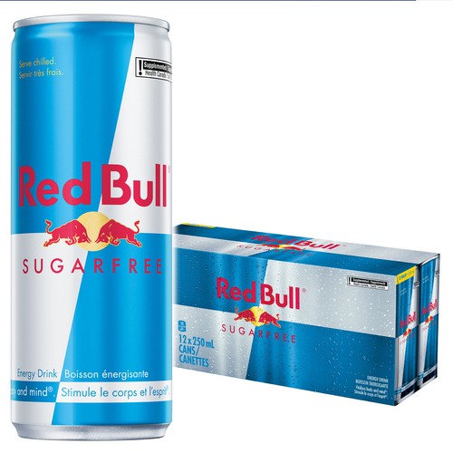 Red Bull Sugar-Free Energy Drink 12 x 250 ml (cans)