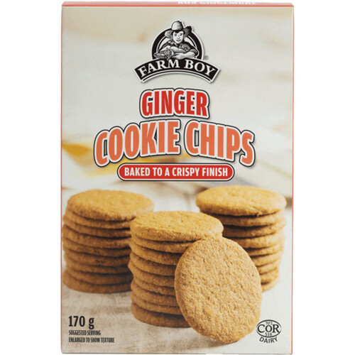 Farm Boy Cookie Chips Spicy Ginger 170 g