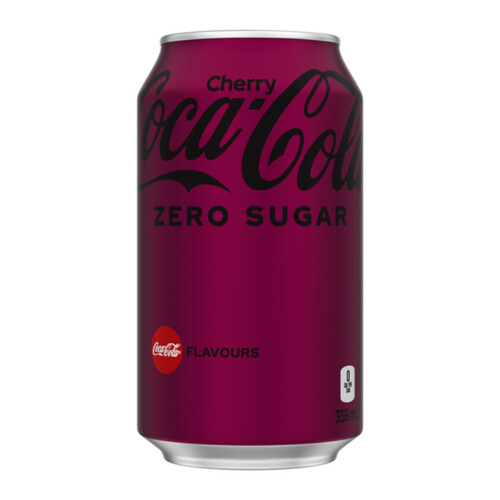 Coca Cola Soft Drink Zero Cherry 355 ml