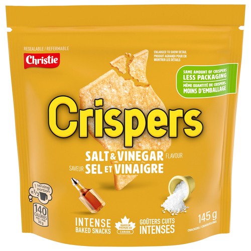 Christie Crispers Salt & Vinegar 145 g