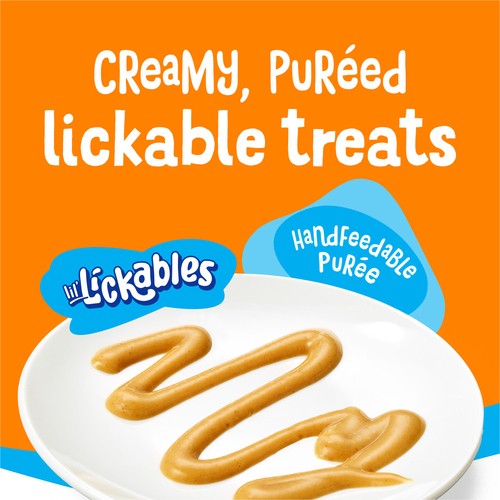Friskies Lil' Lickables Cat Treats Tuna & Chicken Variety Pack 10 x 14 g