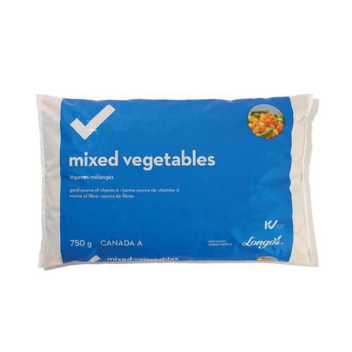 Longo's Frozen Vegetables Mix 750 g