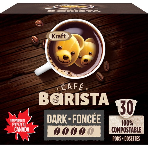 Kraft Cafe Barista Ground Coffee Dark Roast 300 g